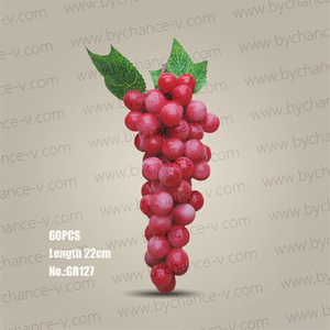 Bouquet <span class=keywords><strong>de</strong></span> raisins artificiels réalistes pour la décoration saisonnière <span class=keywords><strong>de</strong></span> la récolte d'automne, couronne, guirlande, décoration <span class=keywords><strong>de</strong></span> mariage et <span class=keywords><strong>de</strong></span> fête - Product Image 4