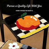 Coussin de siège carré en polaire doux et chaud, antidérapant, résistant à la saleté et à l'usure, idéal pour la maison et le bureau – Vente chaude