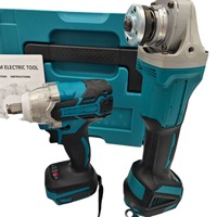 Clé électrique sans fil 21V ensemble d'outils pour meuleuse d'angle moteur en cuivre pur clé dynamométrique élevée pour réparation et utilisateurs à domicile