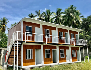 चीन कारखाने थोक प्रीफैब मॉड्यूलर स्टील कंटेनर हाउस विस्तार छोटे घर मोबाइल सैंडविच पैनल - Product Image 4