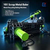 Prensa Hidráulica para Metal en Oferta, para Empacar Láminas de Aluminio y Virutas de Hierro, Equipo de Reciclaje de Chatarra