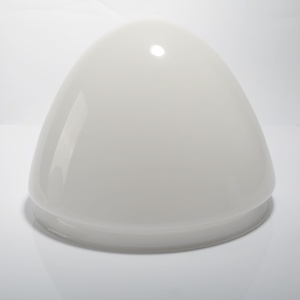 Tùy chỉnh kích thước Opal trắng Quạt trần Glass Dome Bìa Glass Đèn bóng râm cho ánh sáng mặt dây chuyền - Product Image 1