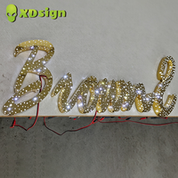 Lettres lumineuses LED personnalisées XDsign Starry Sky pour événements, enseigne de mariage certifiée CE, éclairage publicitaire extérieur pour voiture