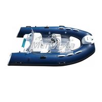 Bateaux pneumatiques à rames RIB300 en PVC/Hypalon à coque rigide de 10 pieds pour 4 personnes