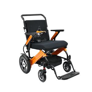 Lithium 24v12Ah batterie <span class=keywords><strong>tout</strong></span> <span class=keywords><strong>Terrain</strong></span> hors route pliable fauteuil roulant Portable plage marcheur aluminium fauteuil roulant électrique pour désactiver - Product Image 4