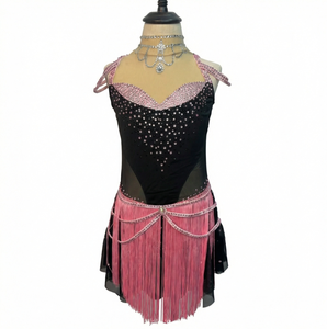 Traje <span class=keywords><strong>de</strong></span> patinaje artístico <span class=keywords><strong>de</strong></span> una pieza para <span class=keywords><strong>mujer</strong></span>, leotardo para gimnasia, ballet, danza, actuaciones en escenario, Cha-Cha, <span class=keywords><strong>Tango</strong></span>, Baile <span class=keywords><strong>de</strong></span> Salón - Product Image 1