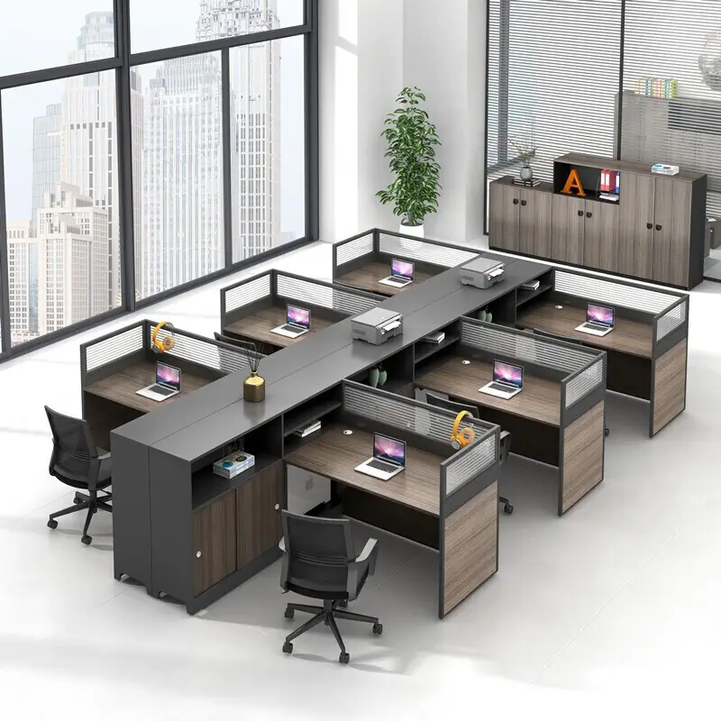 BGZ-36 escritorio mesa de trabajoモダンなオフィスデスク家具オフィス家具スタッフデスクL字型デスクテーブルワークテーブル