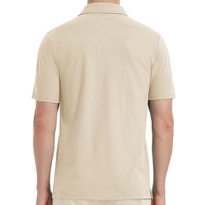 Nouveaux polos pour hommes en gros personnalisés, vêtements de plein air et décontractés, polos de golf pour hommes en vente à prix abordable - Product Image 2