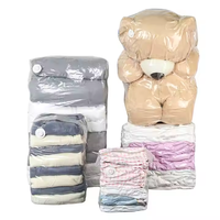 Aibaker Vente en gros Vêtements sans pompe Compressed Space Saver Sealer Home Storage Cube Vacuum Storage Bag for Clothes and quilts