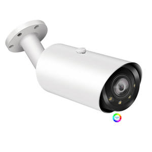High-end HIK uyumlu 12MP ColorVu tam renkli açık CCTV IP kamera dahili mikrofon insan vücudu/araç algılama - Product Image 1