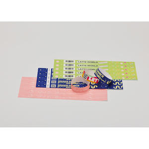 [AnyWristband] Bracelets étanches pour événements Bracelets TYVEK entièrement colorés Type connecté 19 mm (3/4 po) - Product Image 1