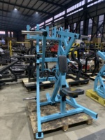 Equipo de Gimnasio Profesional para Uso Comercial, Máquina de Entrenamiento de Fuerza con Placas de Peso, Hammer Strength, Power Trainer, ISO Lateral Low Row
