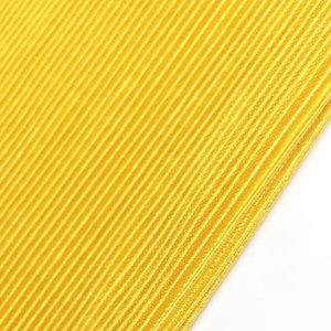 Tela satinada plisada para falda de vestido, textil de buena calidad, elástico brillante, 100% poliéster, venta al por mayor - Product Image 6