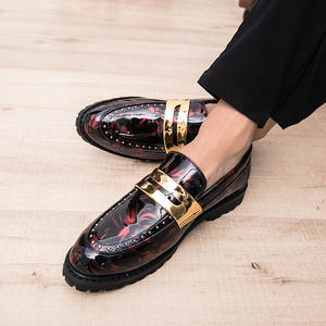 Zapatos de Cuero Clásicos Formales de Negocios para <span class=keywords><strong>Hombre</strong></span>, Estilo Británico Oxford, <span class=keywords><strong>Mocasines</strong></span> de Lujo para Fiesta - Product Image 3