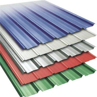 Feuille de toiture galvanisée de haute résistance PPGI feuille de toit en acier ondulée enduite de couleur