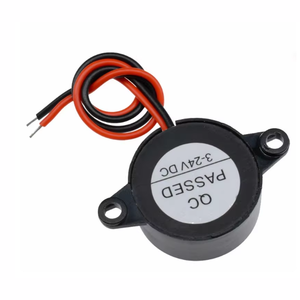 Buzzer piézoélectrique actif à son continu SFM-20B 12V à haut niveau sonore 12x9,5mm - Product Image 4