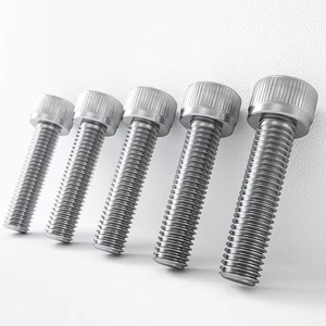 Boulons à tête hexagonale galvanisés en acier au carbone de différentes longueurs Din933 classe 8 avec finition zinguée marque LEITE - Product Image 4