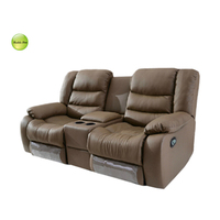 Hochwertiges individuelles Wohnzimmer Modernes Schnitts ofa PU-Leders ofa für Heimkino-Wohnzimmer möbel 8622