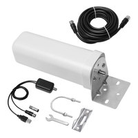 Antenne de télévision numérique à ondes terrestres Uhf Récepteur de signal Dtmb Hd intérieur et extérieur