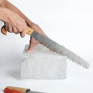 Grandi Seghe Seghettate per Ghiaccio Duro, Divisori Professionali per Ghiaccio, Lame per Taglio Ghiaccio in Acciaio Inossidabile, Utensili da Taglio per Bar, Prodotti in Cina Continentale - Product Image 1