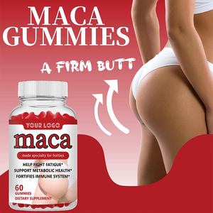 Gomitas de Maca Ricas en Aminoácidos, Minerales y Vitaminas, Maca Orgánica para Aumentar Glúteos en Mujeres, Mejora la Vitalidad Masculina - Product Image 2