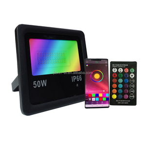 Projecteur <span class=keywords><strong>LED</strong></span> RGB 20/30/50W <span class=keywords><strong>multicolore</strong></span> avec réflecteur télécommandé éclairage <span class=keywords><strong>extérieur</strong></span> - Product Image 2