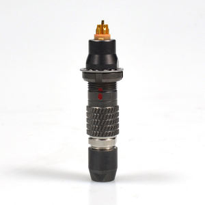 לדחוף למשוך מחבר חשמלי נקבה-LGG-G 00b-03b סדרה 2-32pin תקע ישר עם מהדק חוט - Product Image 2