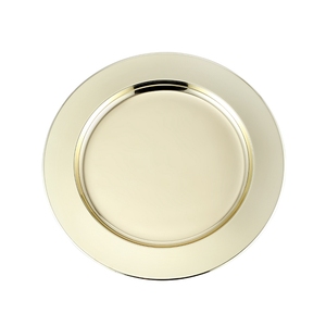 Manufacturer Bulk Sale Low MOQ Stainless Steel Silver <strong>Gold</strong> <strong>Charger</strong> <strong>Plate</strong> Wedding Table Decor Under <strong>Plate</strong> - Product Image 3