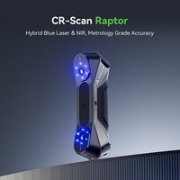 Yeni Creality Raptor 3D Tarayıcı 7 Mavi Paralel Lazer Çizgisi Kendinden Seviyelendirmeli Pürüzsüz 24-Bit Tam Renkli Tarama 1 Yıl Garantili 3kg
