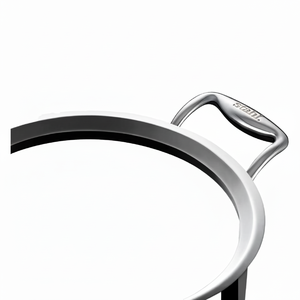 Premium Artisan Stainless Steel Triply Saucepan with Lid, Heavy-Duty Construction, Compatible with Gas and <b>Induction</b> Stoves - Product Image 2