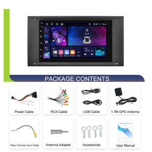 Podofo 7 "4 + 64GB Android 2Din autoradio lecteur multimédia GPS Navigation pour <span class=keywords><strong>Ford</strong></span>/Transit/Focus/<span class=keywords><strong>Kuga</strong></span>/s-max CarPlay DSP - Product Image 6