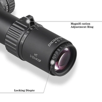 DISCOVERYOPT HT 3-12x40SF FFP berburu cakupan 30mm tabung presisi optik pandangan jarak jauh menembak