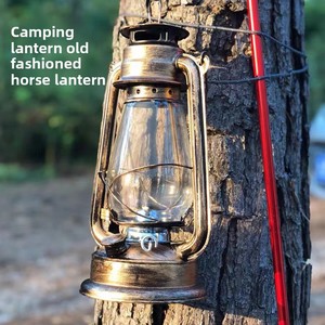Factory Supply <b>Large</b> 31CM 19CM 25CM Portable Outdoor Tent Camping Atmosphere Lighting Kerosene Lamp - Product Image 5