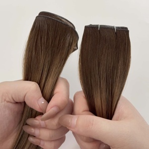 Extensiones de Cabello Genius Weft y Extensiones Genius Weft Onduladas y Rizadas para Mujer, Extensiones Rusas Finas e Invisibles Genius Weft - Product Image 6