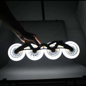 Ruedas <span class=keywords><strong>de</strong></span> patines en línea, iluminación LED, 80/76/72mm - Product Image 1