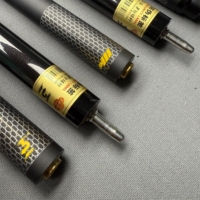 Queue de billard Premium Preoaidr Série 314 Black Tech en fibre de carbone avec pointe de 14 mm pour le jump et le break