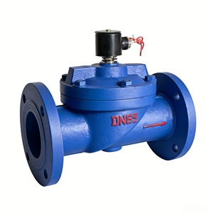 Válvula Solenoide ZCS / Conexión de Brida de Hierro Dúctil de Alta Resistencia / Normalmente Cerrada para Agua - Product Image 5