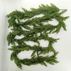 9 FT <strong>Real</strong> Touch Cypress <strong>Garland</strong> Decoration Fashion Design Artificial <strong>Christmas</strong> <strong>Garland</strong> - Product Image 6