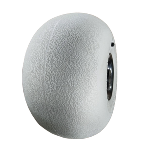 Paquete de <span class=keywords><strong>2</strong></span> neumáticos de carrito de playa de PVC de 12 pulgadas, ruedas de arena de repuesto, bomba de aire, Kayak <span class=keywords><strong>Dolly</strong></span>, carrito de canoa, andador rodante, piezas de silla de playa - Product Image 4