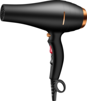 Sèche-cheveux électrique professionnel haute puissance 1800W avec moteur DC, pliable, avec embout concentrateur, pour salon, maison, hôtel