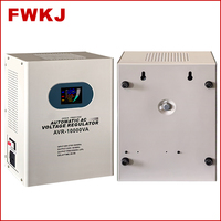 Avr 220v Wall Mount Power Home Ac Régulateur de tension automatique Stabilisateur 10kw 12000va pour climatiseur