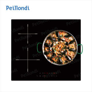 Placa de Inducción Invisible Integrada con Control Táctil de 3 Zonas <span class=keywords><strong>para</strong></span> Paella, 6800W - Product Image 4