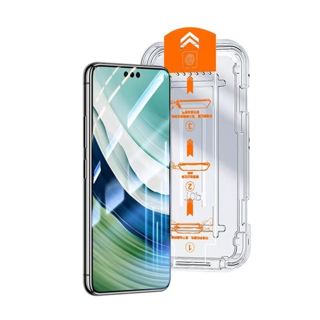 For iPhone 17 16 14 Pro Max Dust-Free Warehouse Tempered Glass Screen Protector Anti-Peeping Instant Application Magic HD Film