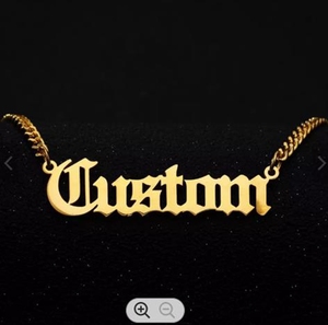 Custom Name Neutral Fashion Wholesale <strong>Cheap</strong> High Quality Hot Selling Stainless Steel <strong>Necklace</strong> - Product Image 2