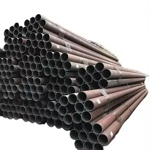 Vendita calda tubo in acciaio laminato a caldo tubo superiore in ferro nero di carbonio saldato senza saldatura tubo senza saldatura