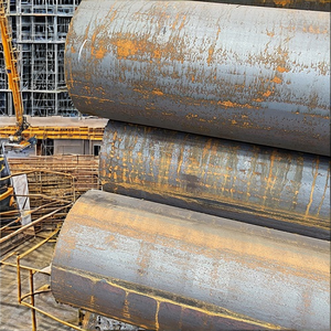 ท่อเหล็กคาร์บอนไร้รอยต่อ ASTM A283 ได้รับการรับรองมาตรฐาน JIS ท่อเหล็กแผ่นรีดร้อนสำหรับบรรจุของเหลว ขนาดเส้นผ่านศูนย์กลางภายนอก 12 เมตร เส้นผ่านศูนย์กลางภายใน 3-25 มม. เส้นผ่านศูนย์กลางเล็ก T91 P91 P22 A355 - Product Image 2