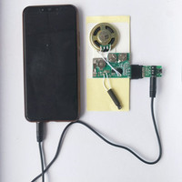 Module de son MP3 vierge activé par la lumière de haute qualité enregistrement Audio par ordinateur ou téléphone pour bricolage musique emballage boîte-cadeau ou jouets