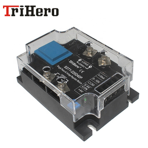 ตัวควบคุมกำลังไฟแบบ SCR ไทริสเตอร์ 40A แบบเฟสเดียว <span class=keywords><strong>SSR</strong></span> แยกส่วนทั้งหมด โมดูลควบคุมแรงดันไฟฟ้ากระแสสลับ <span class=keywords><strong>0</strong></span>-<span class=keywords><strong>10v</strong></span> 4-20ma ตัวควบคุมกำลังไฟแบบ SCR - Product Image 6