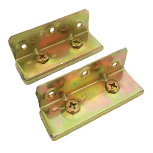 Herraje para Muebles: Bisagra de Acero Reforzado de 4 Pulgadas para Camas y Muebles Masculinos - Product Image 4