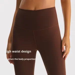 Nulrx24 المرأة عالية الخصر تسع نقاط Culty هناك بالكاد اليوغا تشغيل الرياضة السراويل الضيقة Ancora الرياضة والترفيه - Product Image 3